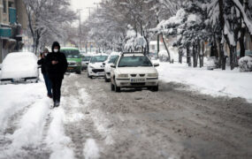 سرما و یخبندان در تهران