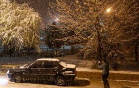 بارش سطح نارنجی برف