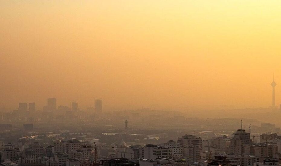هوای تهران ناسالم برای گروه‌های حساس