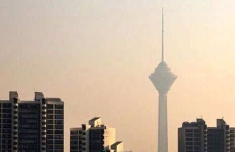 هوای تهران ناسالم