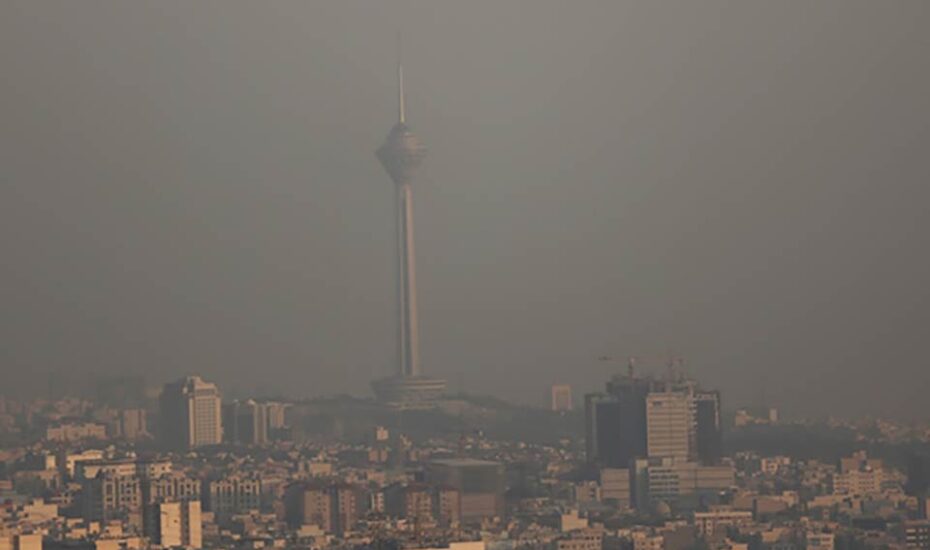 وضعیت قرمز آلودگی هوا!