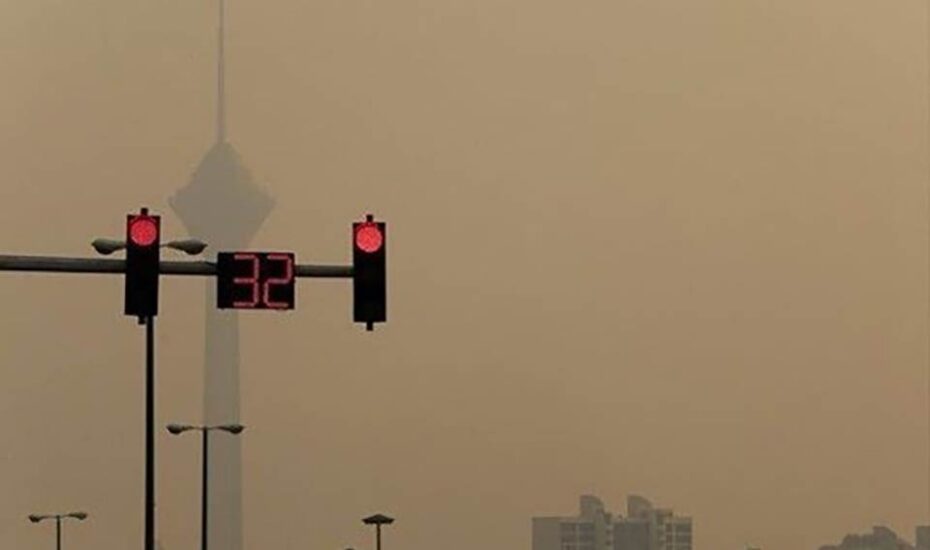 وضعیت نارنجی کیفیت هوای تهران