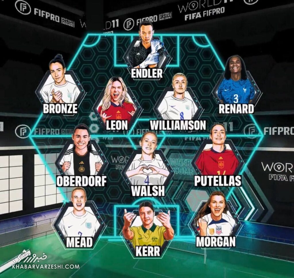 بهترین تیم‌های زنان و مردان سال معرفی شدند