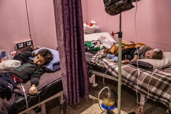 زخمی های زلزله سوریه