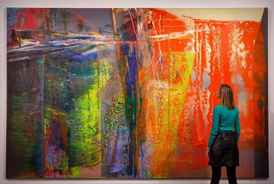 نمایشگاهی از آثار هنری مدرن و معاصر در حراج "ساتبیز" لندن