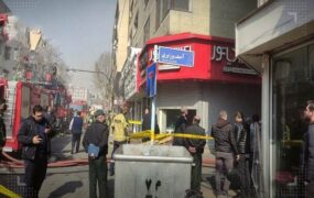 آتش سوزی در ساختمان اداری - تجاری خیابان بهار