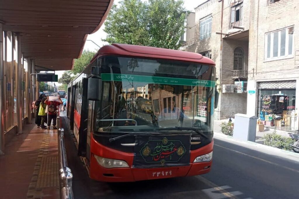 اتوبوس های جدید تهران