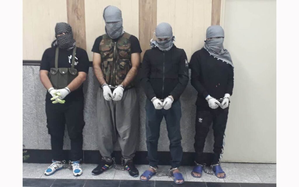 انهدام باند سرقت مسلحانه در غرب تهران