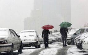 بارش برف و باران در اکثر استان‌های کشور