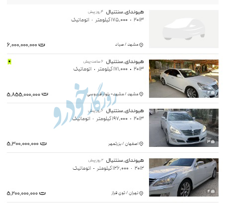 هیوندای ۶ میلیاردی  ایران 