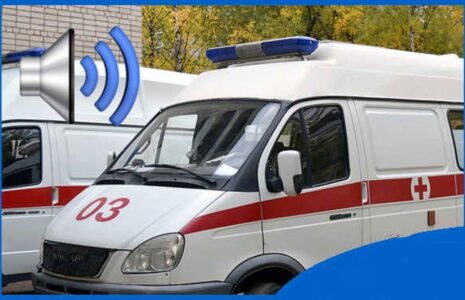 صدای متفاوت آژیر آمبولانس به چه معناست؟