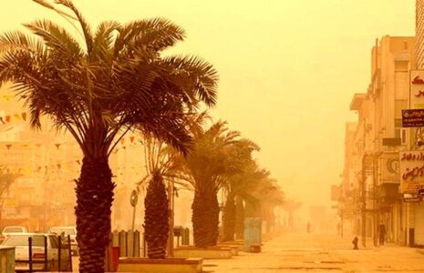 صدور هشدار نارنجی گرد و خاک در خوزستان