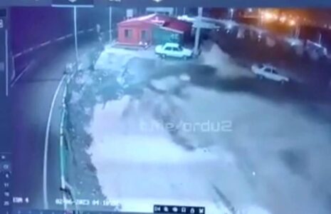 لحظاتی وحشتناک از زلزله ترکیه