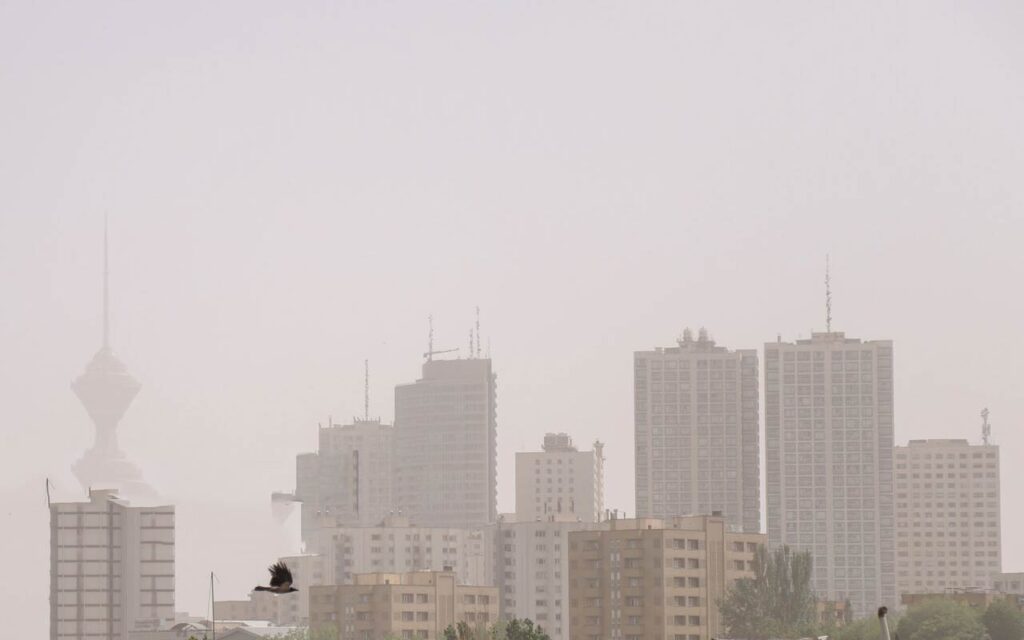 میزان آلودگی هوای تهران اعلام شد