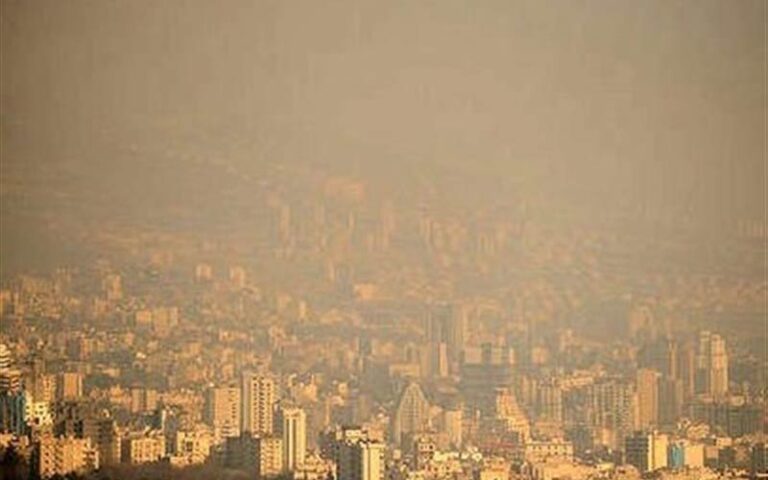 هوای تهران ناسالم برای گروه‌های حساس