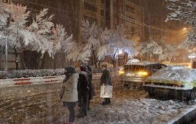 کاهش دما و برف و یخبندان در تهران