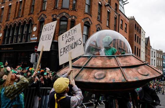 جشن روز "سن پاتریک" در ایرلند