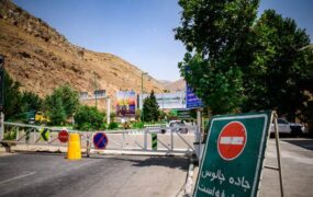 جاده چالوس یک‌طرفه شد