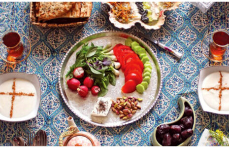 سفره+افطار