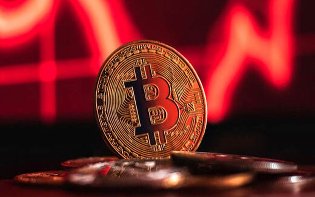 سقوط بیت کوین به پایین ترین حد ۷ روزه