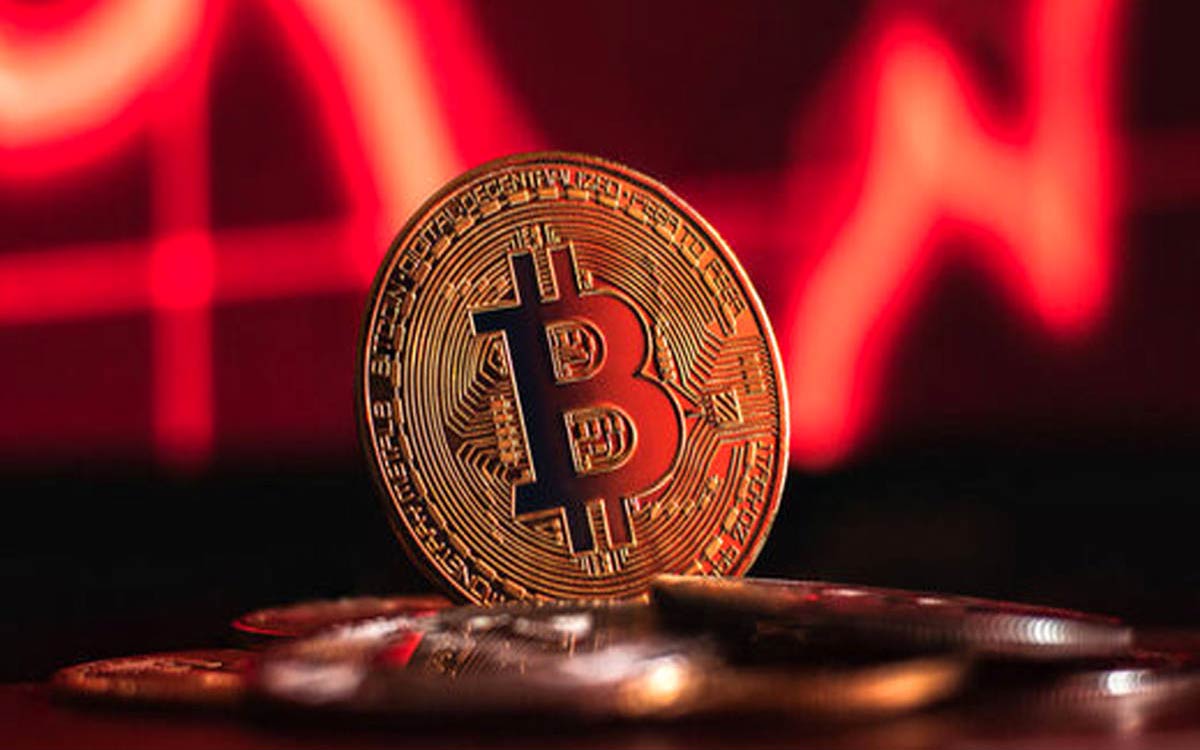 سقوط بیت کوین به پایین ترین حد ۷ روزه