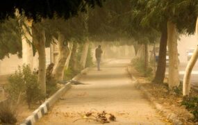 مدیریت بحران خیزش گرد و خاک