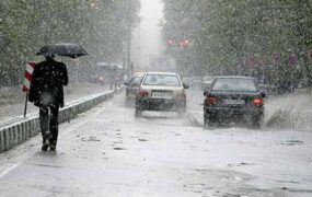 هشدار رگبار باران