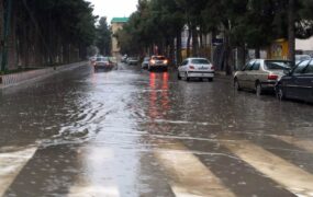 هواشناسی باد شدید و بارش برف و باران
