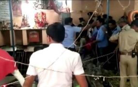 ۳۵ تن درحادثه معبدی در هند جان باختند