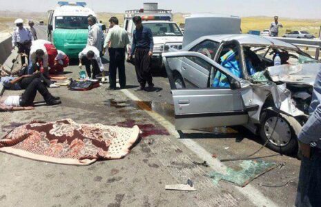 ۶۲۹ نفر در جاده‌ ها از ابتدای طرح نوروزی کشته شدند