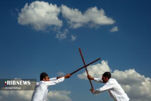 آئین سنتی پهلوانی بیل گردانی نیم ور