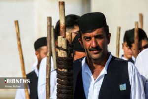 آئین سنتی پهلوانی بیل گردانی نیم ور
