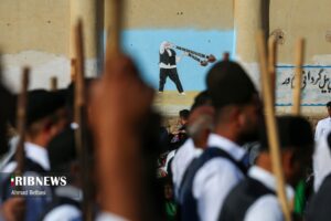 آئین سنتی پهلوانی بیل گردانی نیم ور