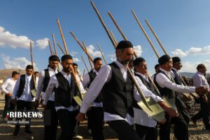 آئین سنتی پهلوانی بیل گردانی نیم ور