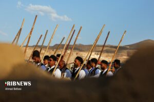 آئین سنتی پهلوانی بیل گردانی نیم ور