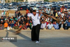 آئین سنتی پهلوانی بیل گردانی نیم ور