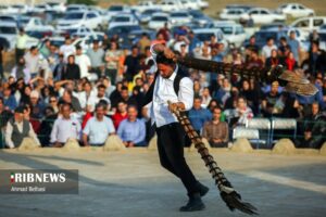 آئین سنتی پهلوانی بیل گردانی نیم ور