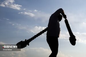آئین سنتی پهلوانی بیل گردانی نیم ور