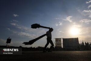آئین سنتی پهلوانی بیل گردانی نیم ور
