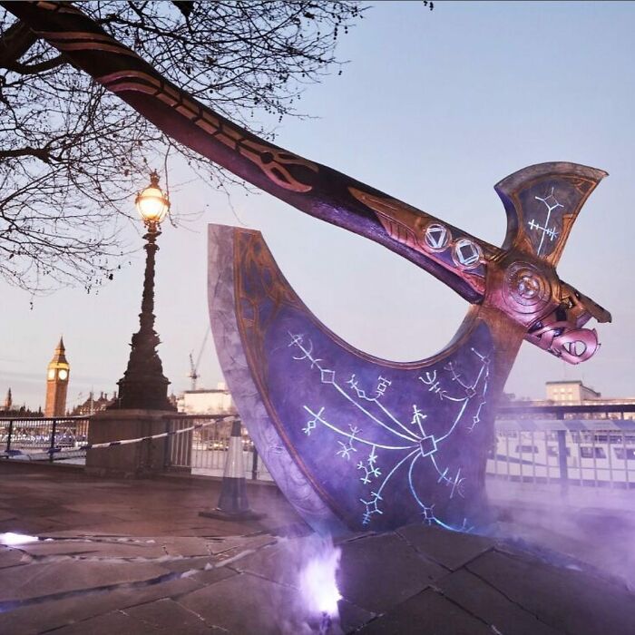 تبلیغ محیطی شگفت‌آورِ بازی God of War