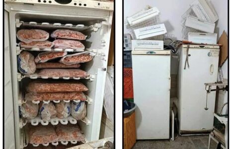 توزیع گوشت آلوده
