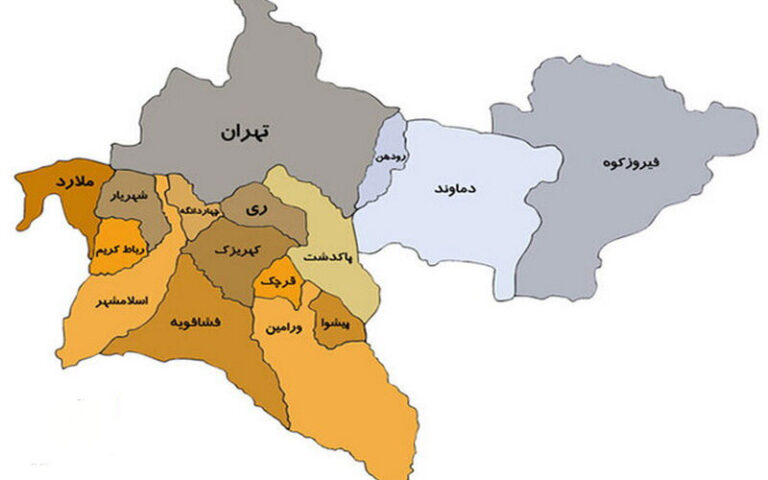 طرح تاسیس استان تهران غربی با مرکزیت شهریار