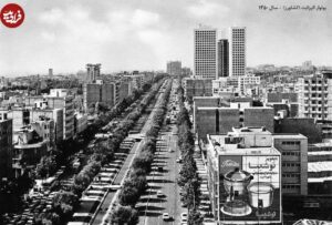 تصاویری قدیمی از بلوار کشاورز؛ ۶۰ سال قبل