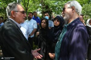 خاکسپاری حسین زمان در قطعه هنرمندان