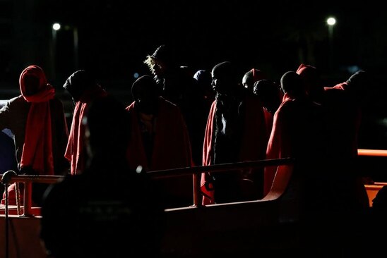 نجات پناهجویان آفریقایی در سواحل اسپانیا