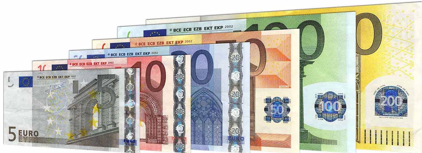 10 پول و ارز با ثبات و پایدار جهان در سال 2023 اسکناس یورو