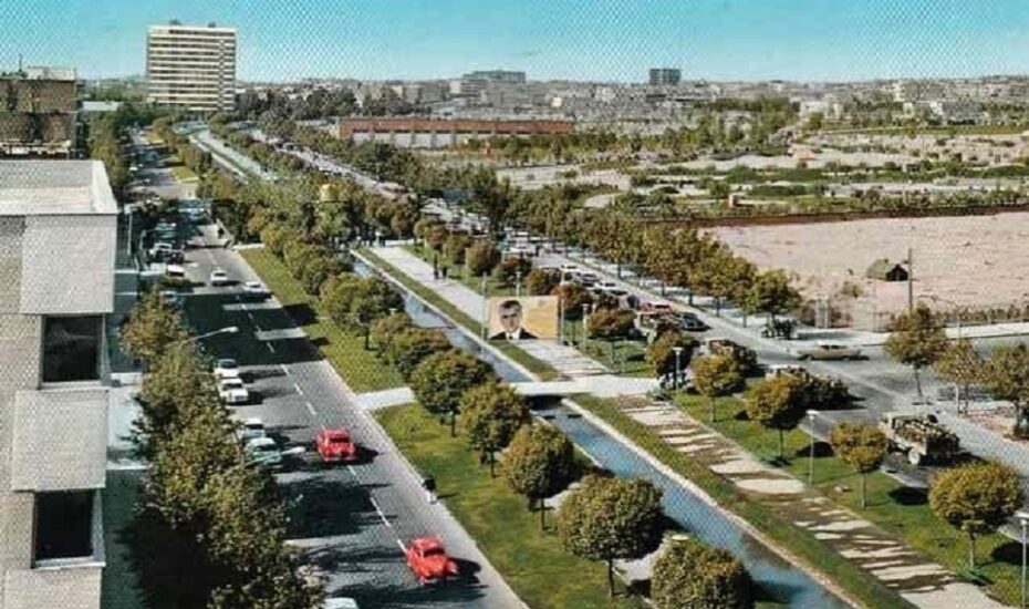 تصاویری قدیمی از بلوار کشاورز؛ ۶۰ سال قبل