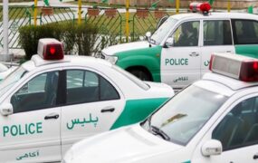 توقف خودروری فراری خودروی پلیس