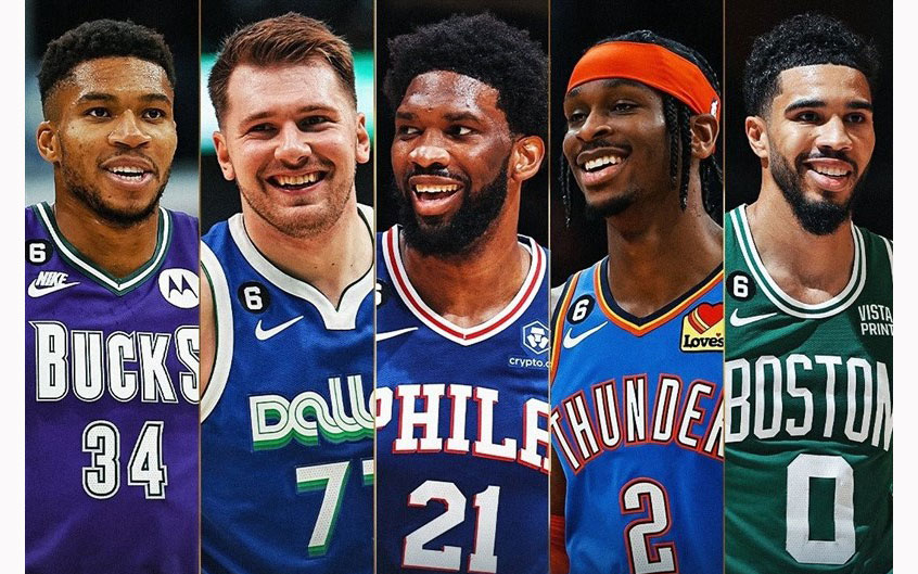 تیم‌ رویایی فصل جاری NBA معرفی شد