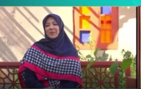 خوش و بش متفاوت و هنرمندانه مجری زن مرکز بوشهر با مردم ایران